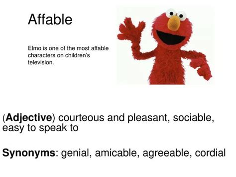 affable thesaurus|affable definition adjective.